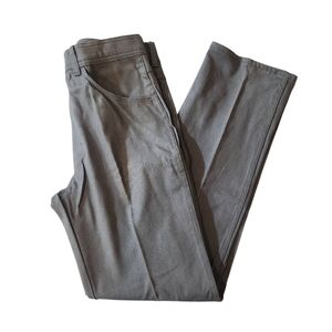 Gray Wrangler Reserve Flex-Fit‎ Straight-Leg Pants Size 33x32